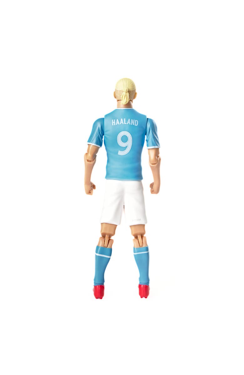 Banbo Toys SOCKERS Manchester City F.C. Erling Haaland 8" Collectible Soccer Action Figure, Alternate, color, Blue