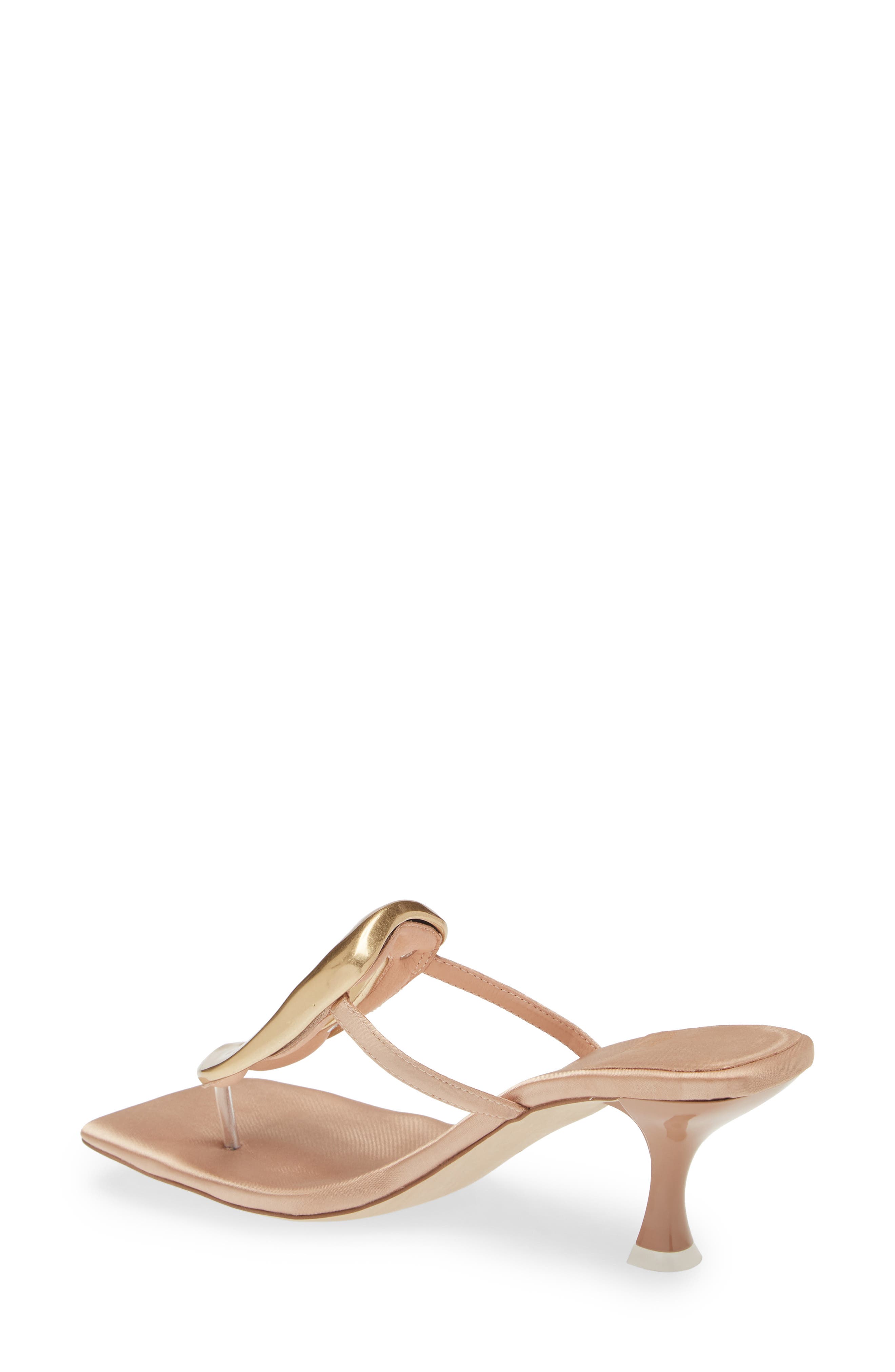Linq Up Sandal, Alternate, color, NATURAL SATIN GOLD