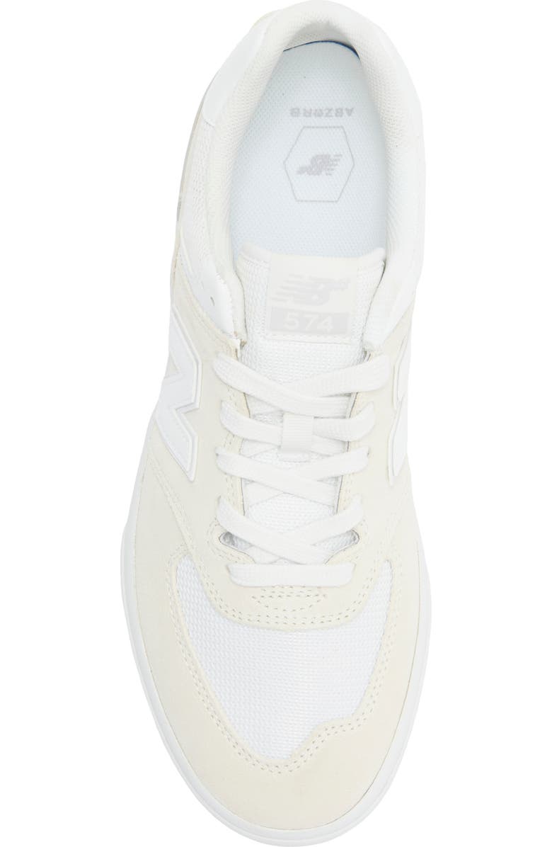 New Balance 574V Sneaker, Alternate, color, White/ White