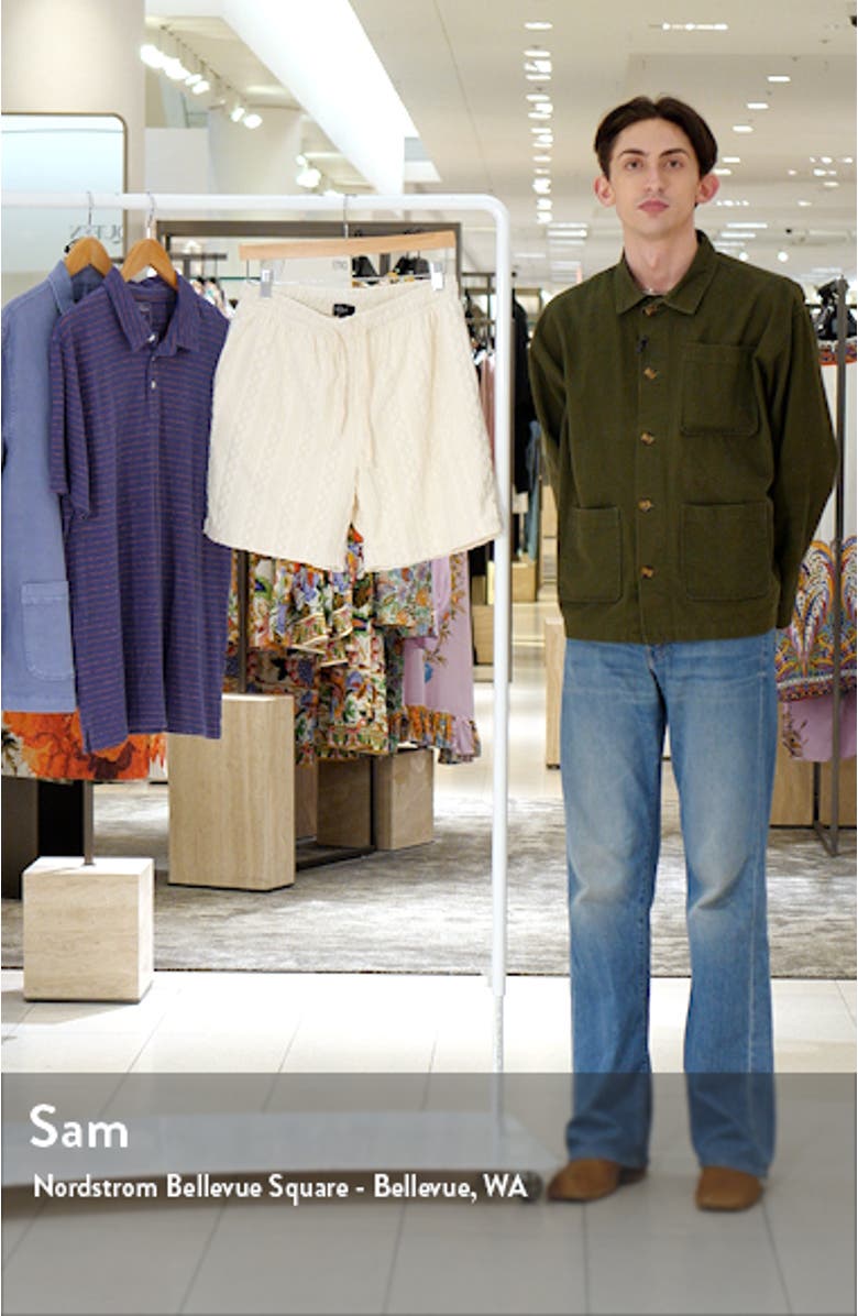 Nova Textured Drawstring Shorts, sales video thumbnail