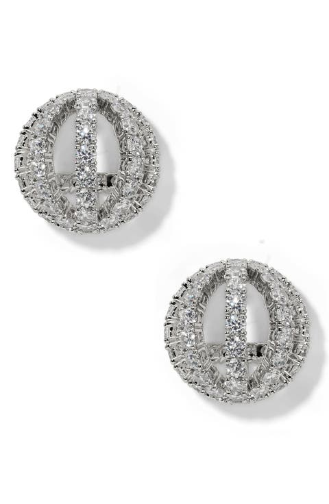 Muse Sphere Button Earrings