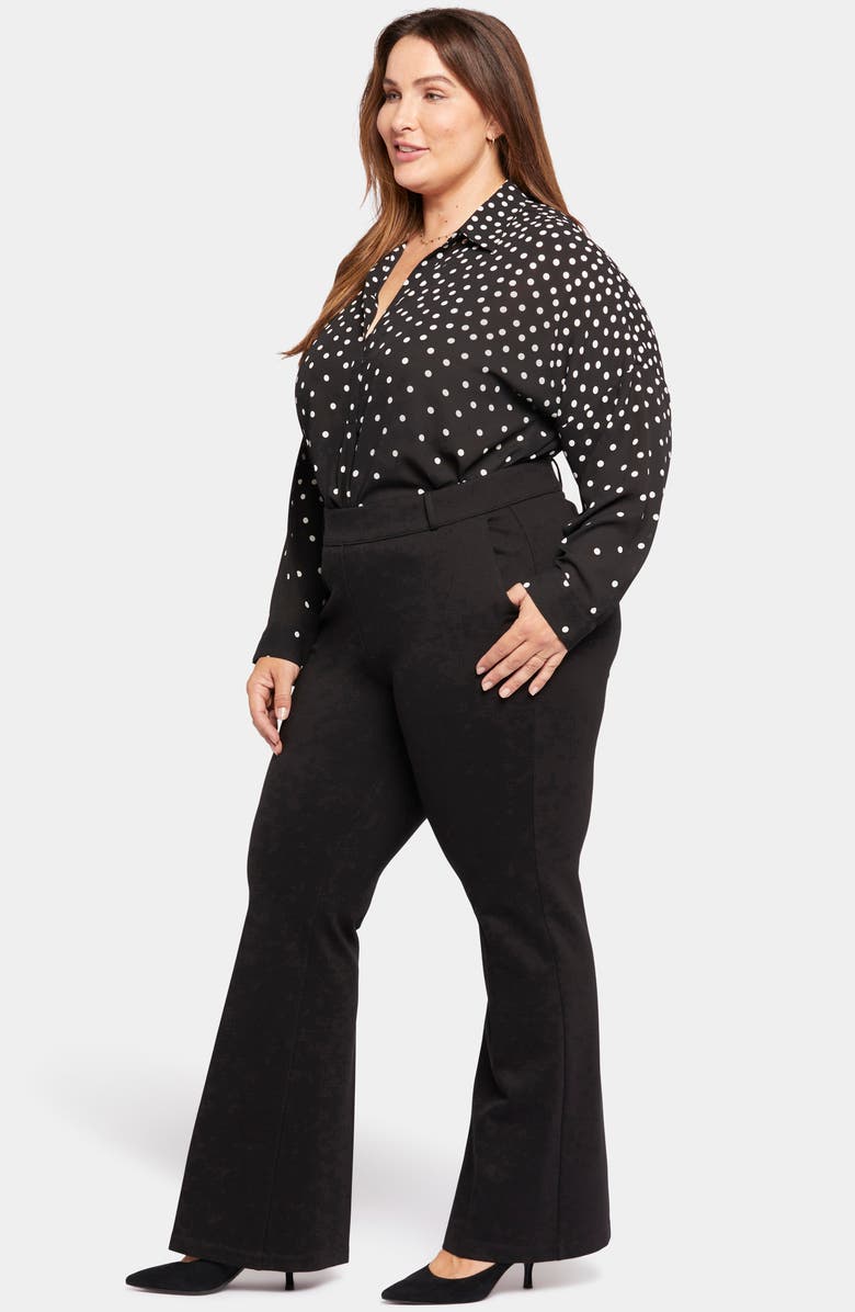 Sculpt-Her<sup>™</sup> Pull-On Flare Ponte Pants