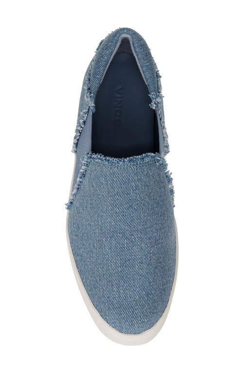 VINCE VINCE WARREN FRAY PLATFORM SNEAKER 