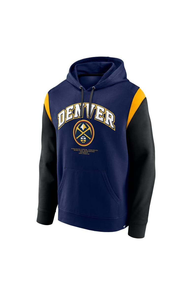 FANATICS Men's Fanatics Navy Denver Nuggets Scorer Pullover Hoodie, Alternate, color, 