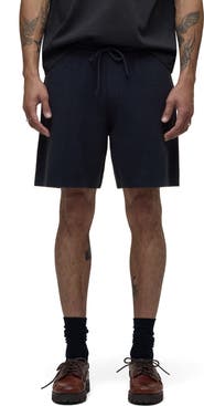 Hudson Jeans Double Knit Cotton & Cashmere Drawstring Shorts
