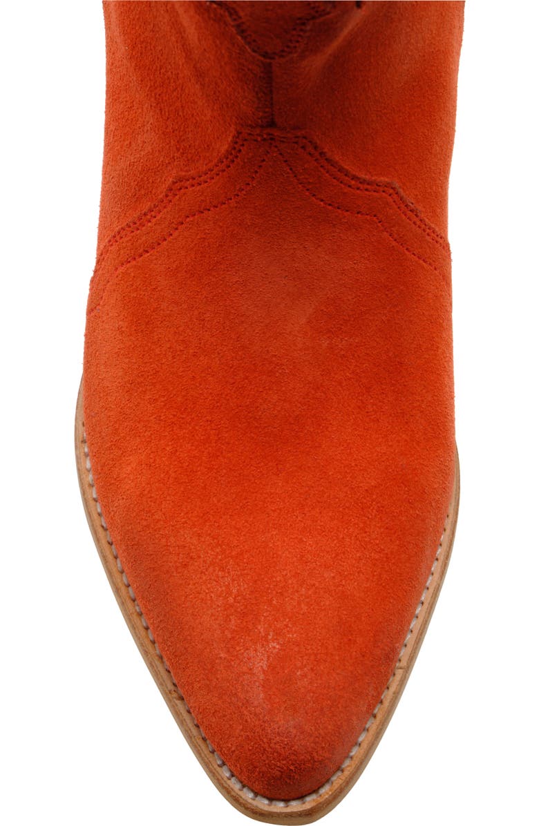 Free People New Frontier Western Bootie, Alternate, color, Coral Fusion