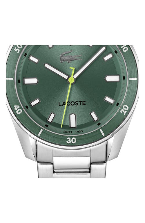 Shop Lacoste Boston Bracelet Watch, 39mm In Green
