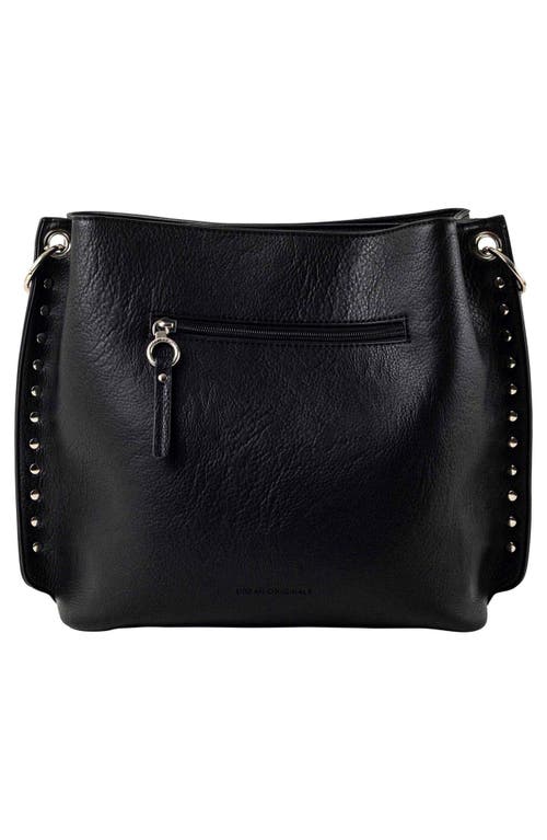 Urban Originals Triangle Vegan Leather Tote In Black
