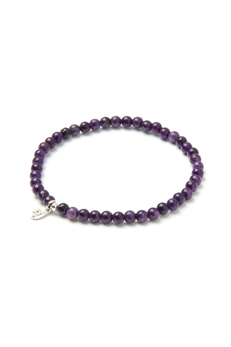 Charoite Energy Bracelet, Main, color, Purple