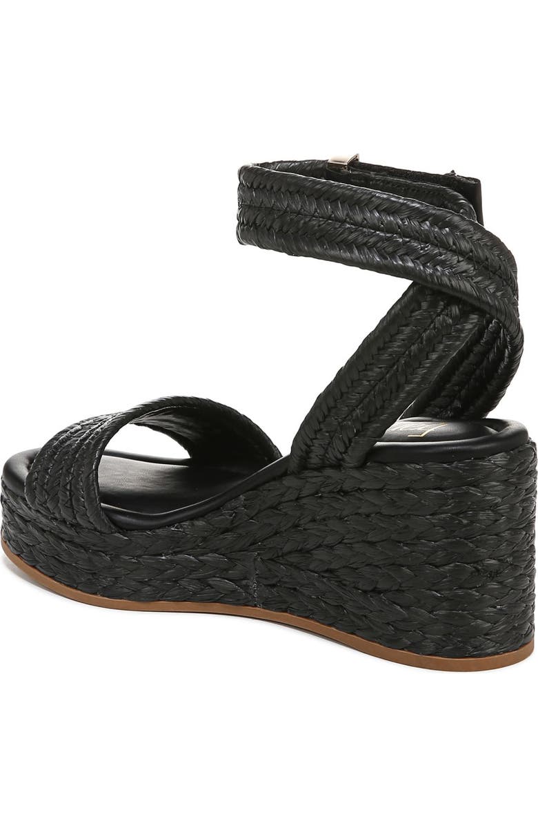 Franco Sarto Pina Ankle Strap Wedge Sandal, Alternate, color,