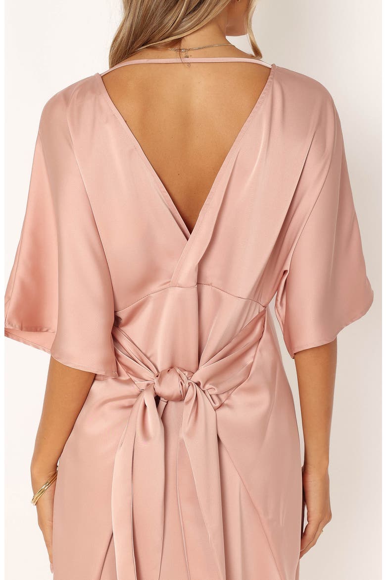 Eliza Dolman Sleeve Maxi Dress, Alternate, color, PINK