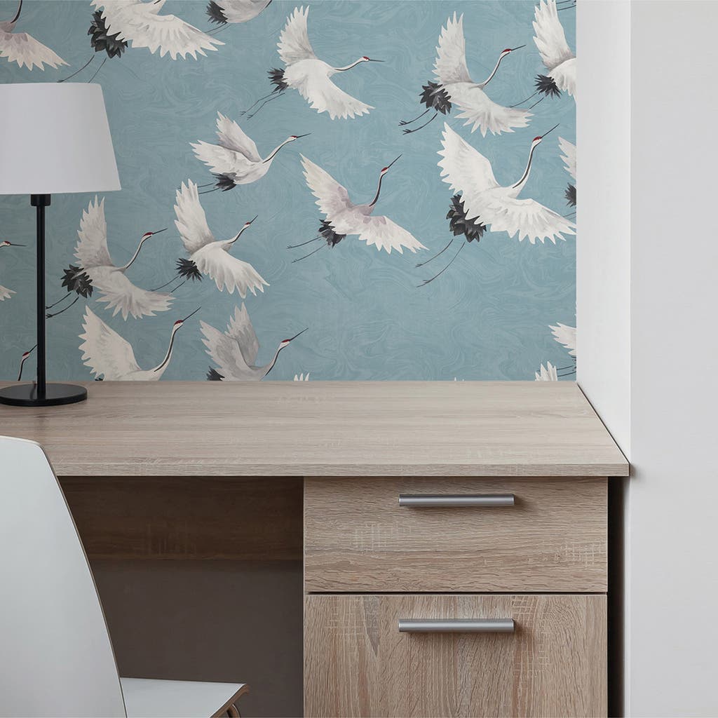 Wallpops Halcyon Blue Peel & Stick Wallpaper In Blue