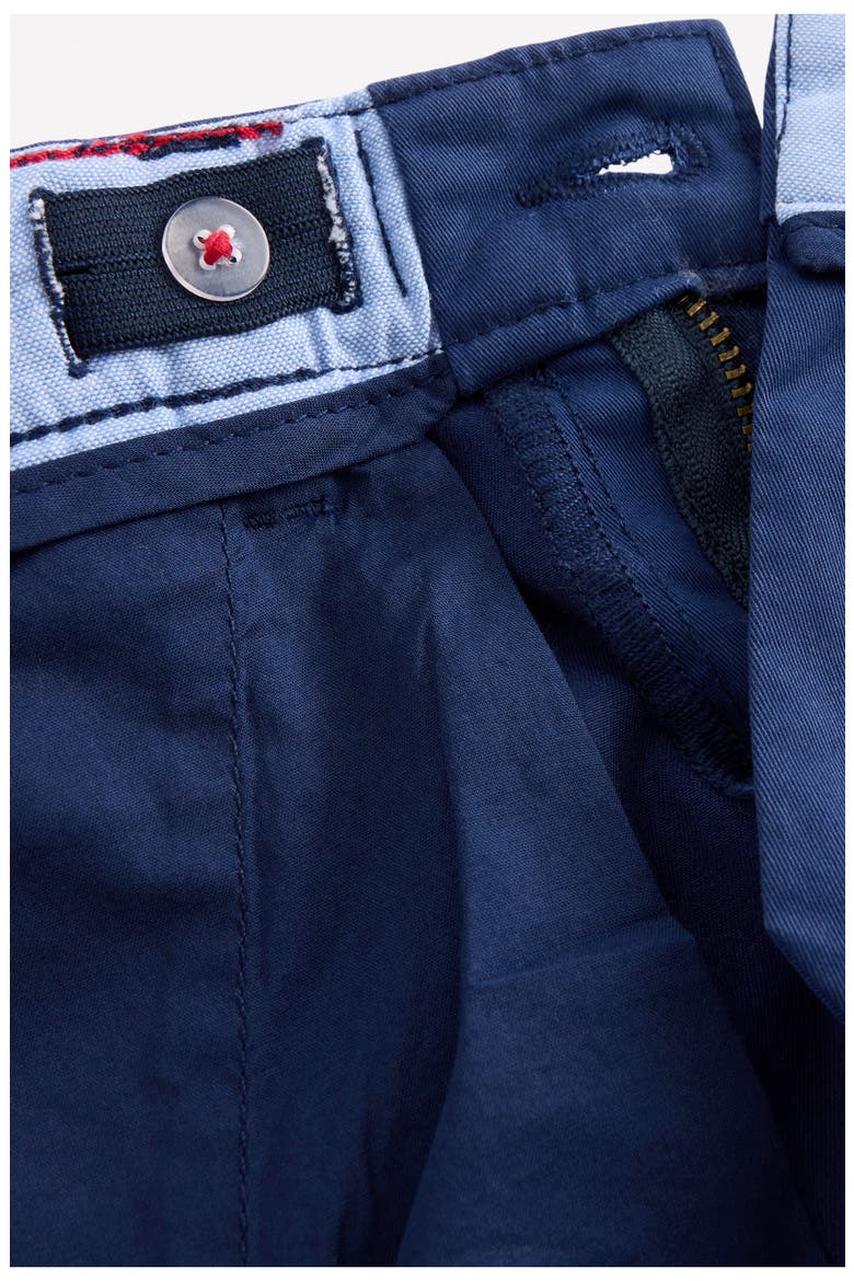 Kids' Stretch Cotton Chino Shorts, Alternate, color, COLLEGE NAVY