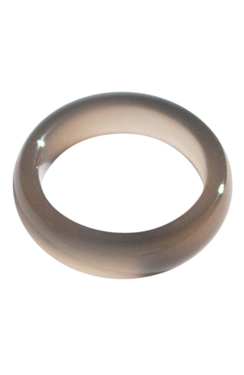 seree Mist Grey purple jade stone ring, Main, color, Grey