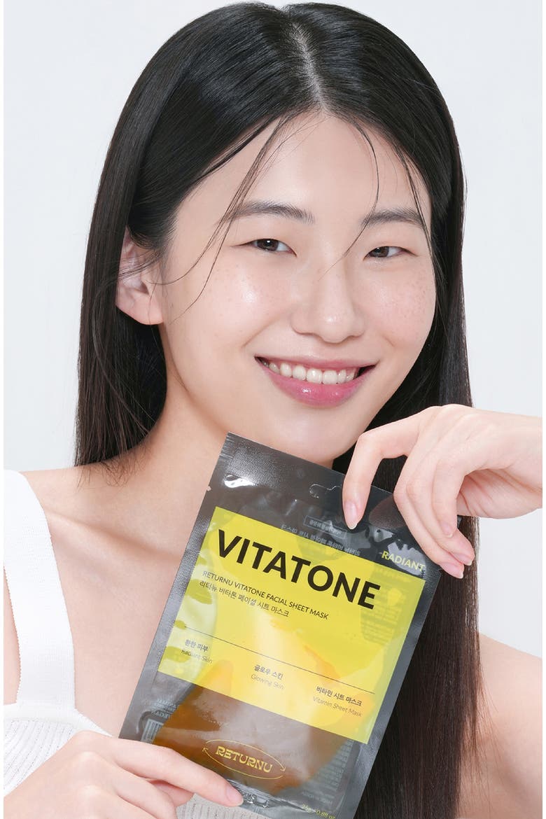 Vitatone Facial Sheet Mask, Alternate, color, None