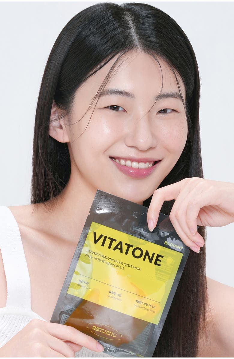 Returnu Vitatone Facial Sheet Mask, Alternate, color, NO COLOR