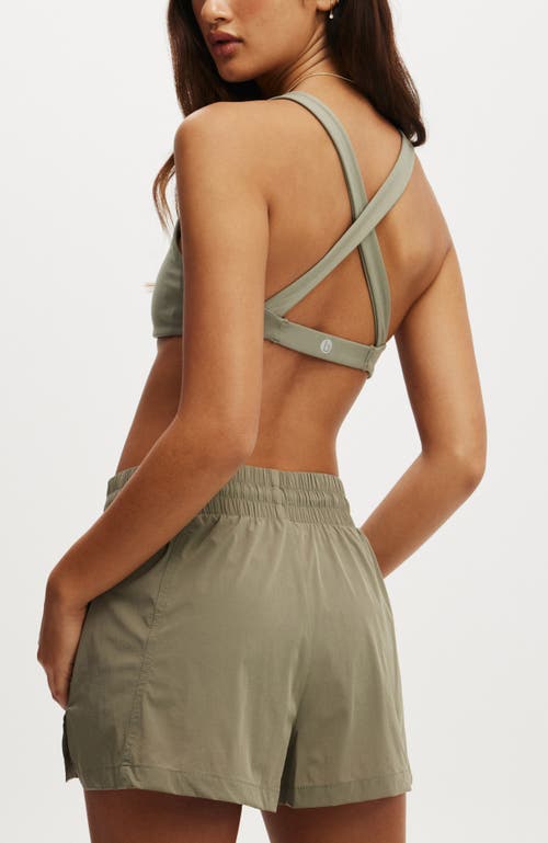 Shop Cotton On Body Active On The Fly Tie Up Short