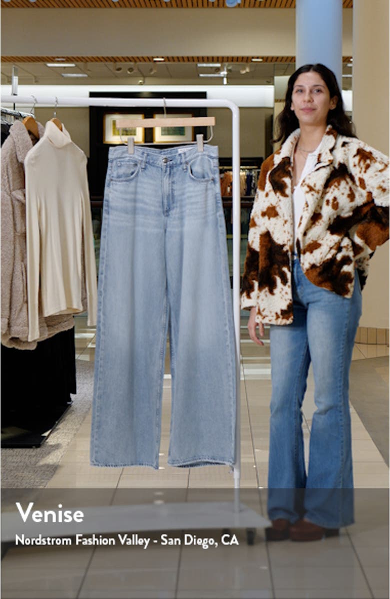 Sofie Featherweight Wide Leg Jeans, sales video thumbnail