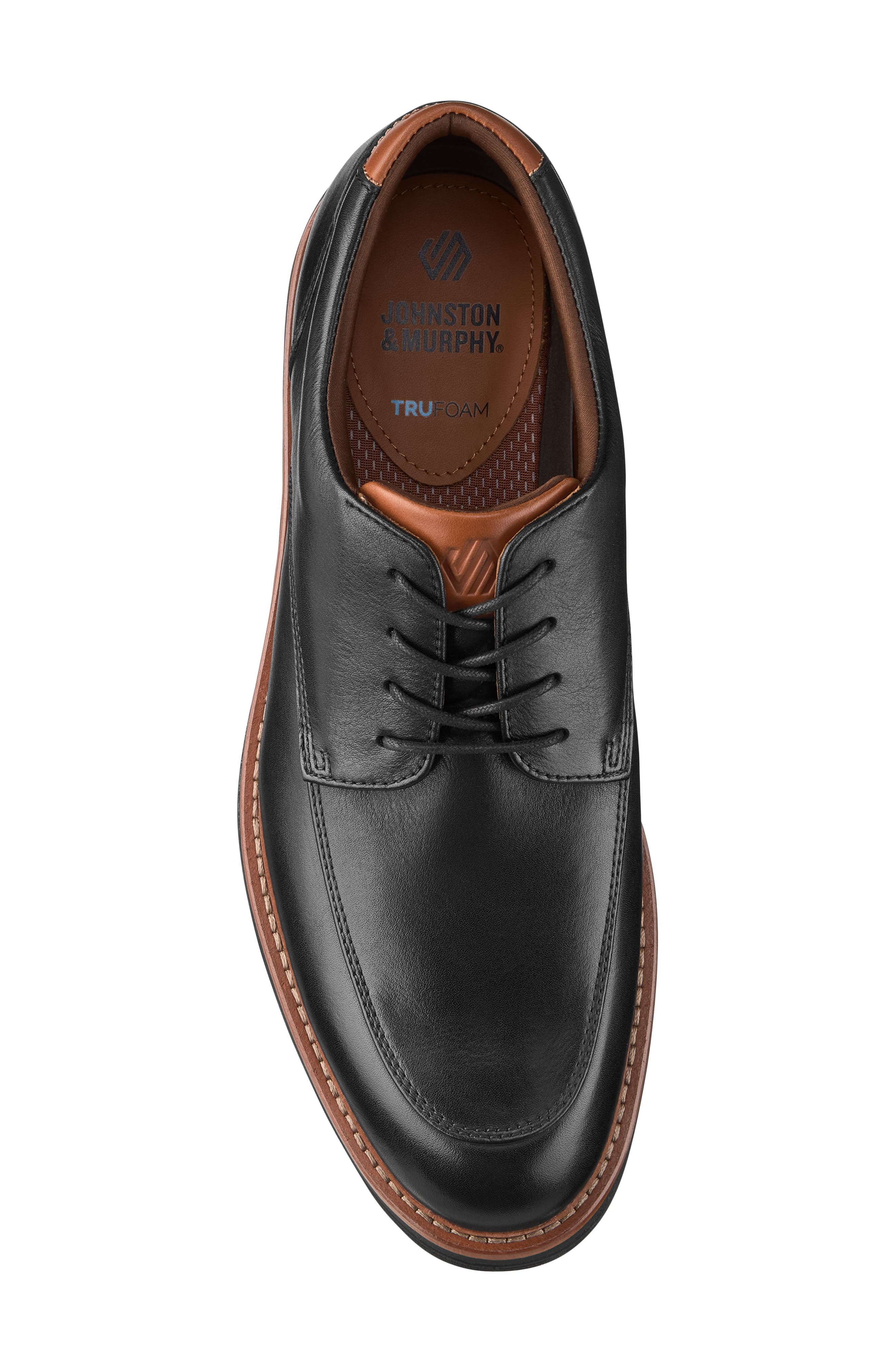 Johnston & Murphy Tyson Moc Toe Derby, Alternate, color, 