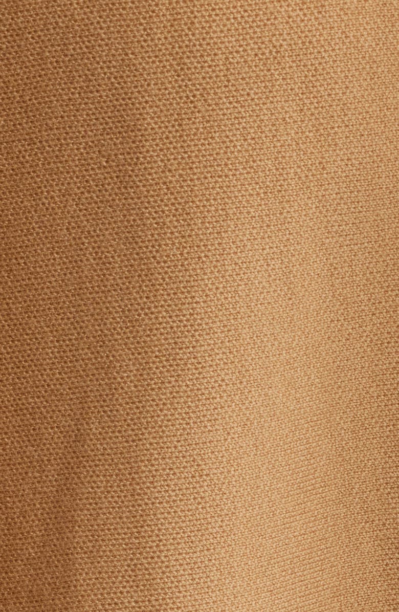 BOSS Lalena Mock Neck Virgin Wool Poncho, Alternate, color,