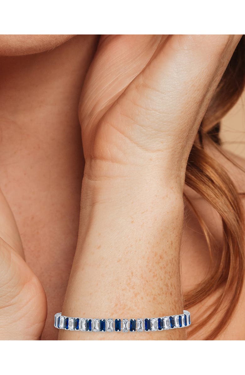 JARDIN Baguette Crystal Tennis Bracelet, Alternate, color, 