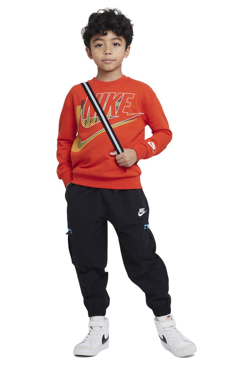 Nike Kids' Active Joy French Terry Sweatshirt, Alternate, color,