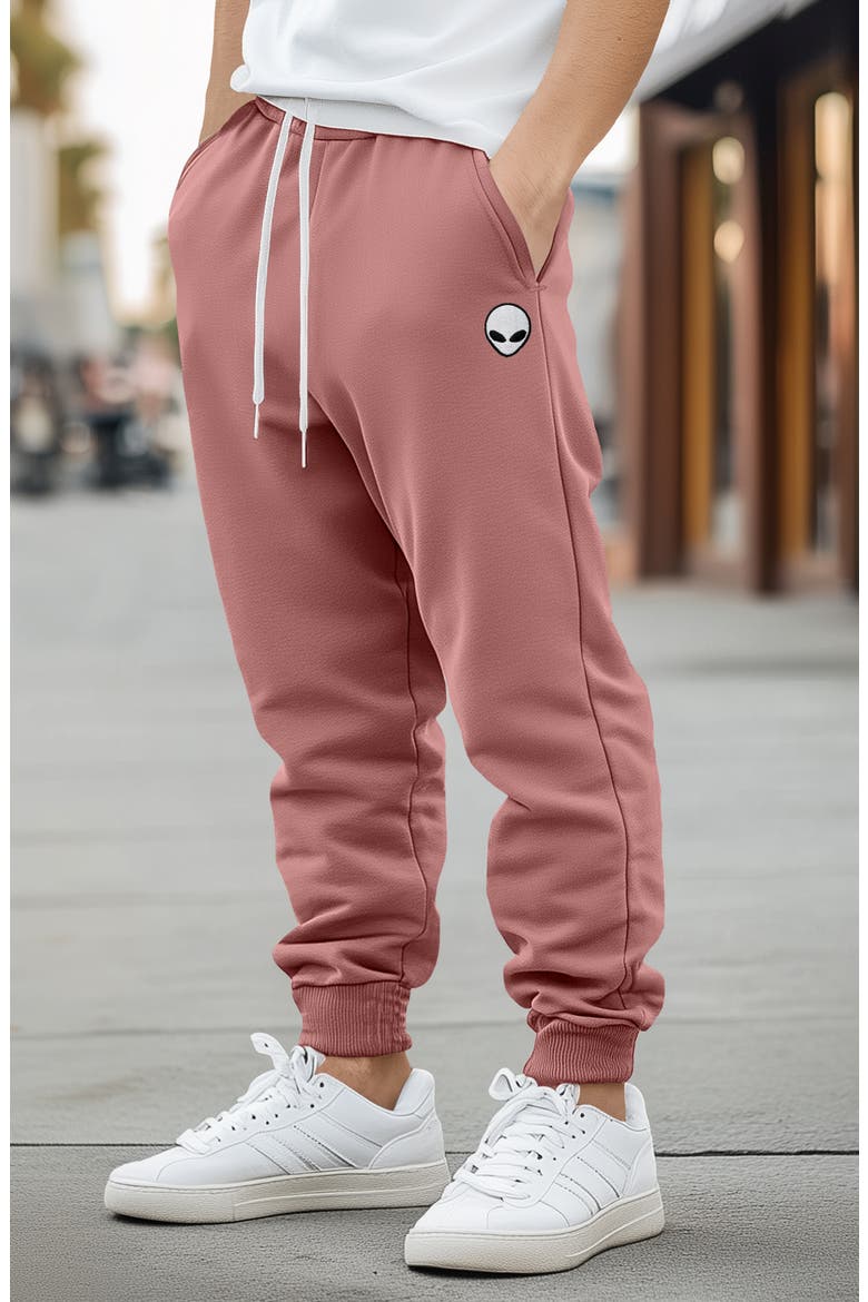 Mens Alien Midweight Fleece Jogger Pant, Alternate, color, Mauve