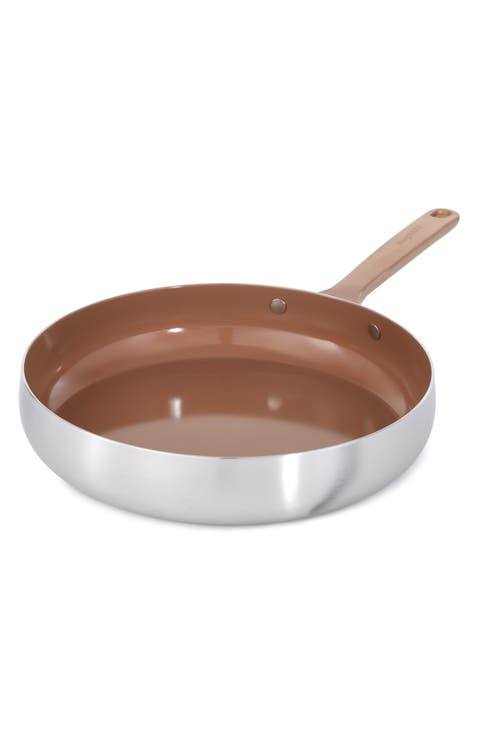 Belly Tri-Ply Stainless Steel Skillet
