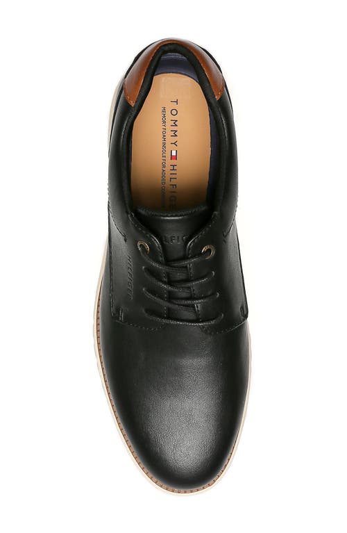 Tommy Hilfiger Zell Derby Sneaker In Black