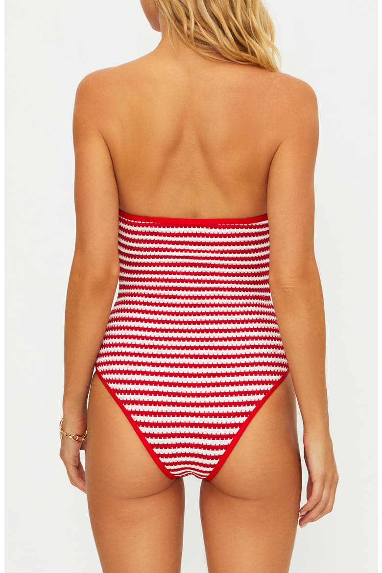 Hayes One-Piece Swimsuit, Alternate, color, CRIMSON STRIPE