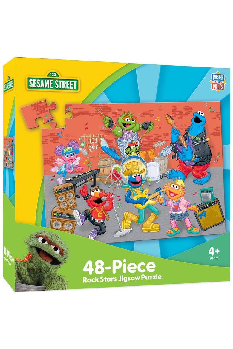 Sesame Street Rock Stars 48 Piece Puzzle, Main, color, Multicolor