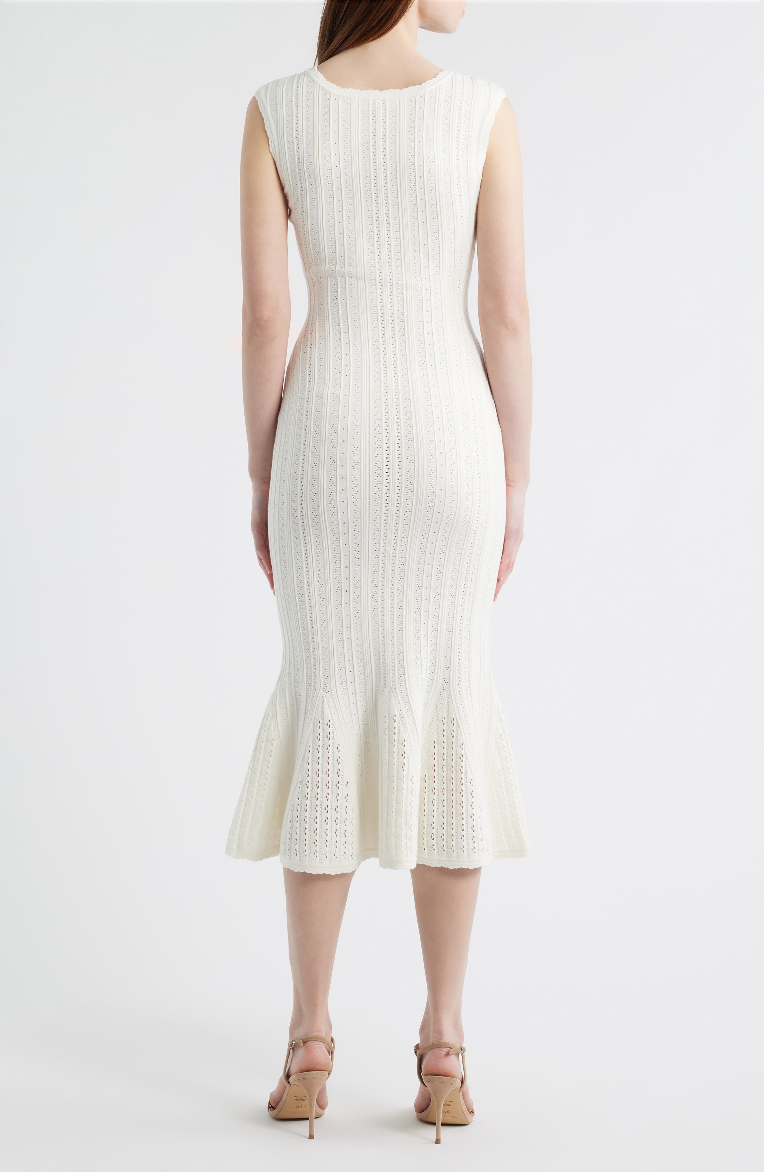 Tayleen Pointelle Knit Midi Dress - image 2