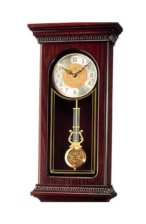 Mahogany Pendulum Chime Clock