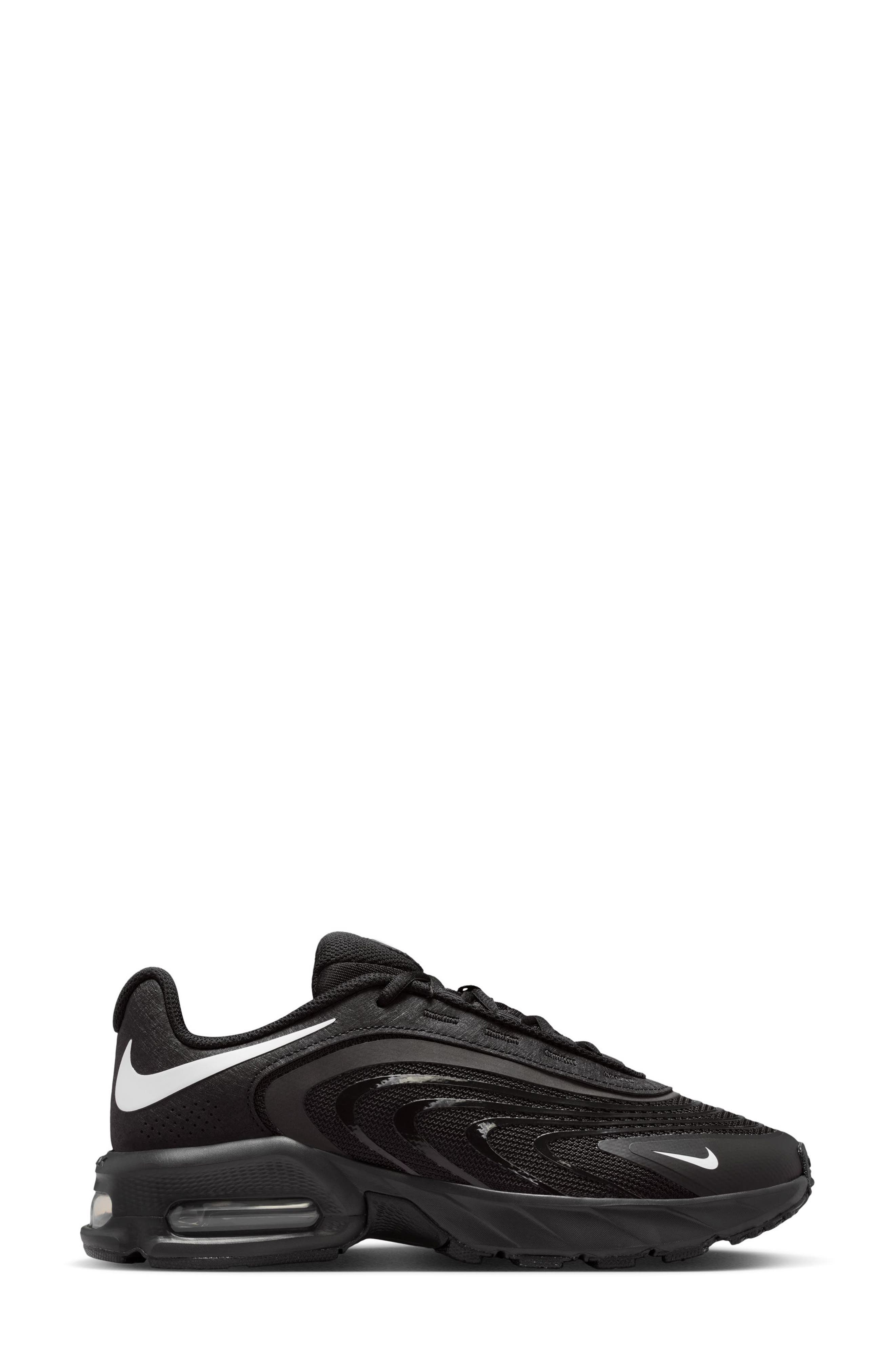 Nike Air Max Fire Sneaker, Alternate, color, Black/ White