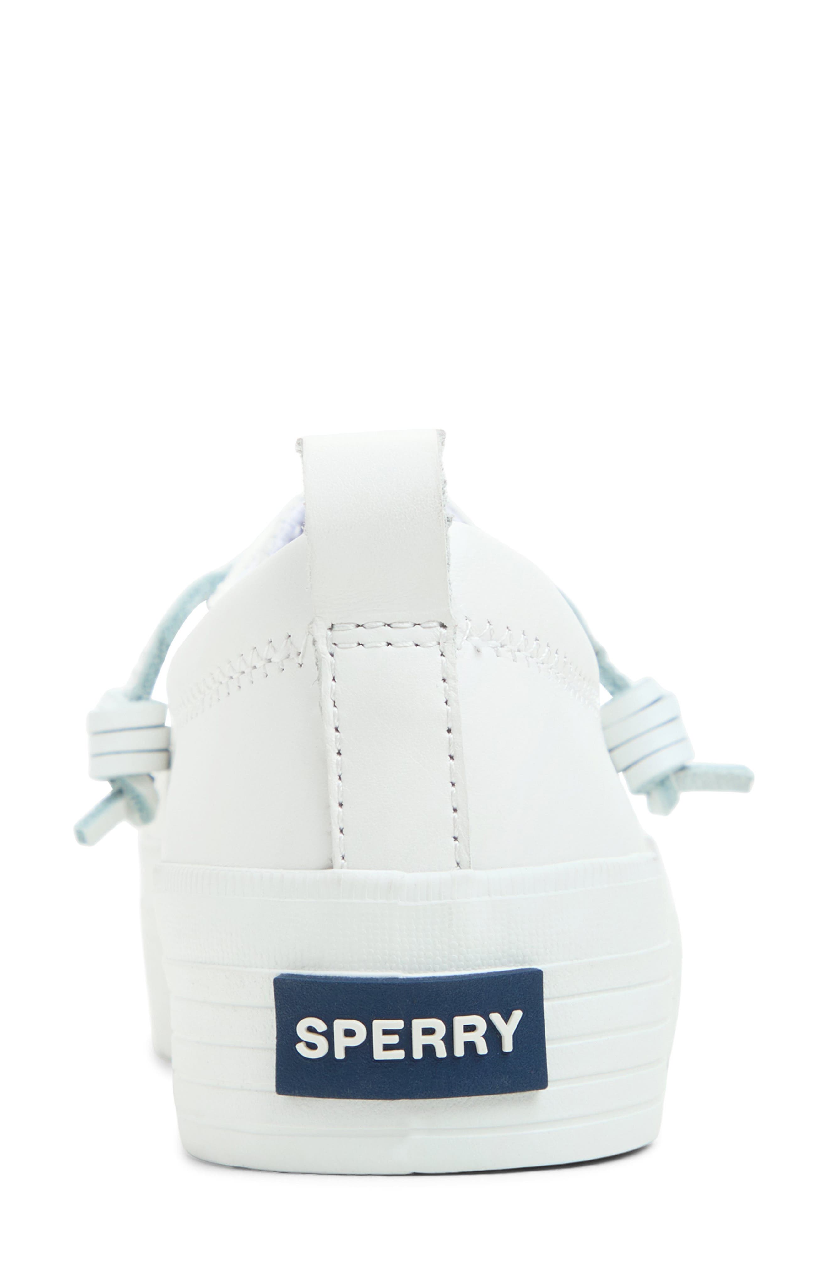 Sperry Crest Vibe Platform Sneaker, Alternate, color, White