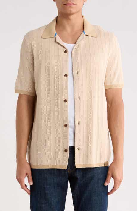 Scotch & Soda Button-Up Sweater Polo