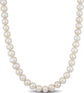 DELMAR Men's 9–9.5mm Cultured Freshwater Pearl Necklace