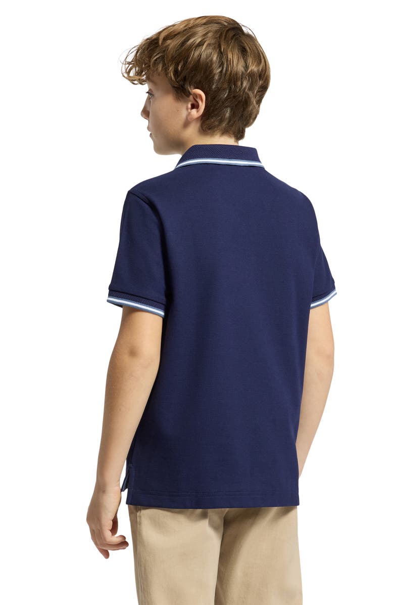 Psycho Bunny Kids' Foxton Piqué Polo, Alternate, color,