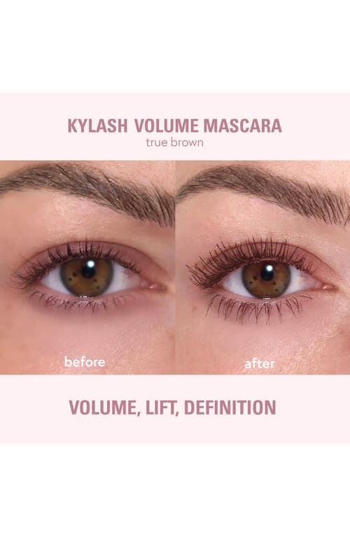 Kylie Cosmetics Kylash Volume Mascara In Brown