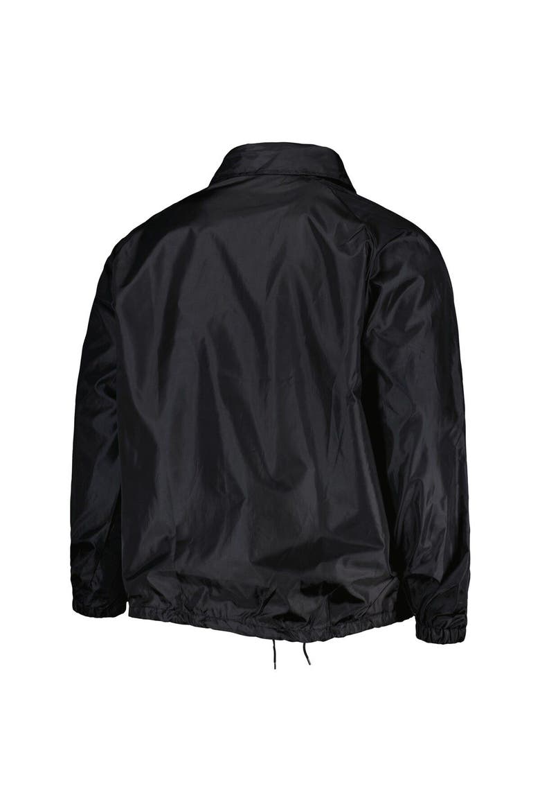 Men's Dunbrooke Black Washington Commanders Coaches Classic Raglan Full-Snap Windbreaker Jacket, Alternate, color, Black
