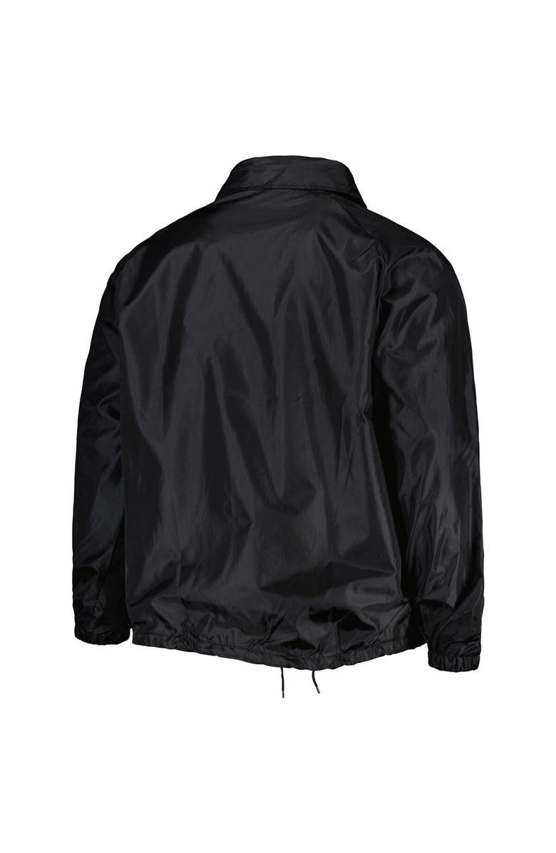 DUNBROOKE Men's Dunbrooke Black Washington Commanders Coaches Classic Raglan Full-Snap Windbreaker Jacket, Alternate, color, Black