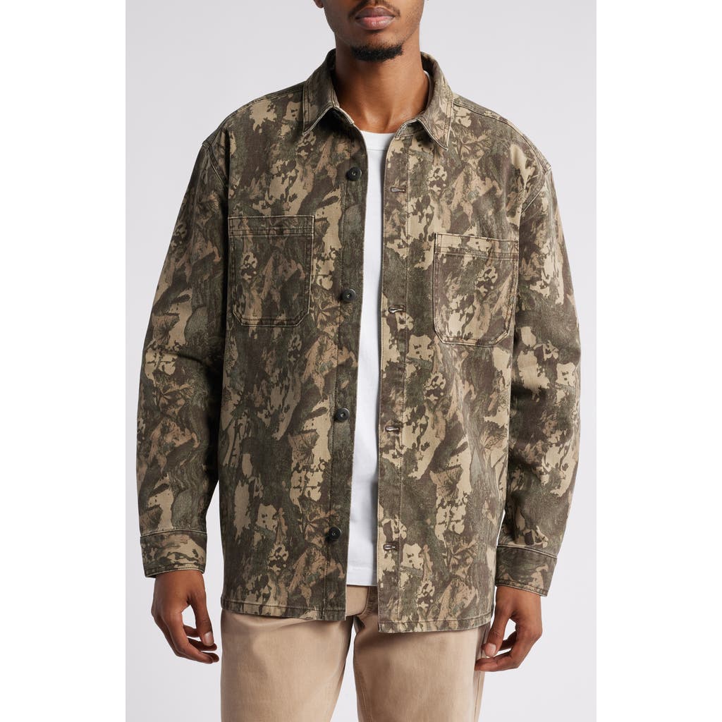 BP. BP. WORKWEAR STRETCH COTTON CANVAS OVERSHIRT