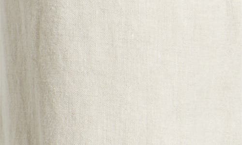 Madewell Patch Pocket Linen Flare Pants In Oat Color Linen