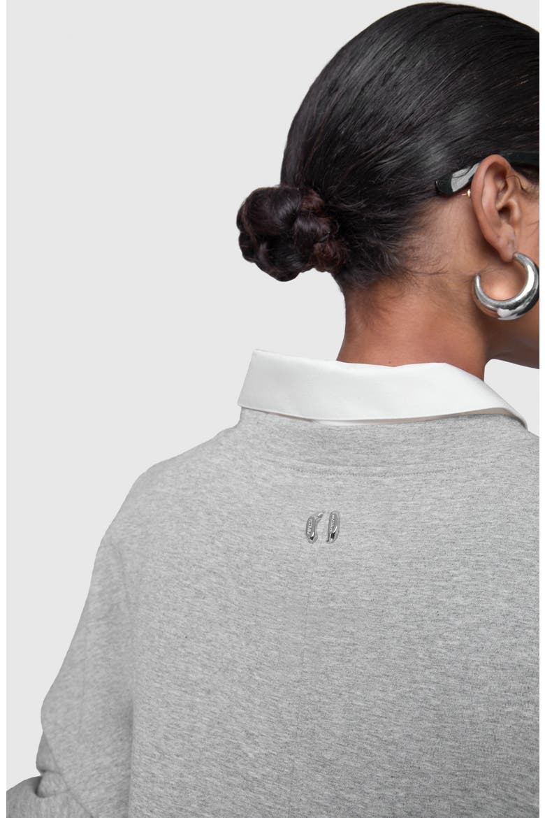 Leon Cotton Blend Sweatshirt, Alternate, color, HEATHER GREY