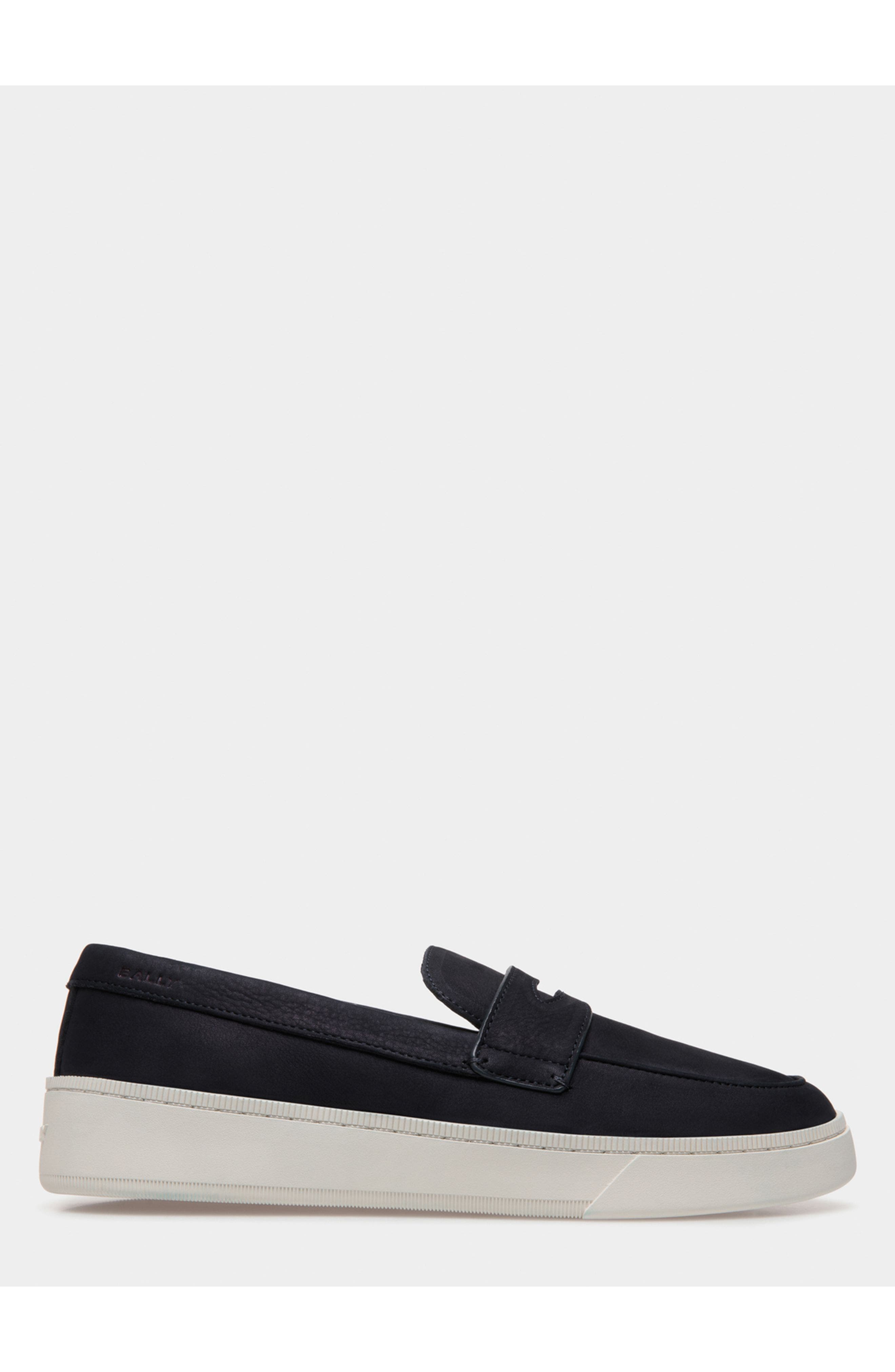 Bally Raise Sneaker in Nubuck Leather, Main, color, Blue