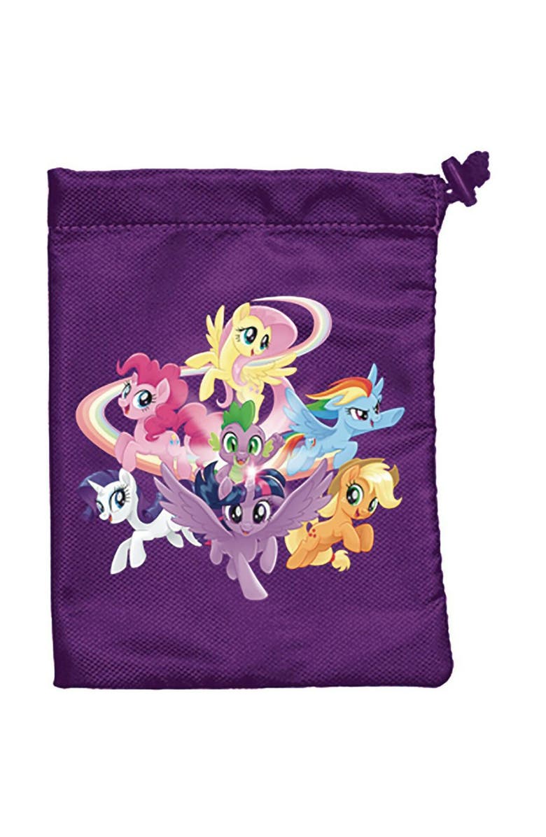Renegade Games My Little Pony Roleplaying Game Dice Bag Rpg Accessory, Alternate, color, Multicolored