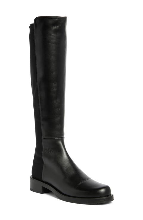 Half & Half Knee High Boot (Women)