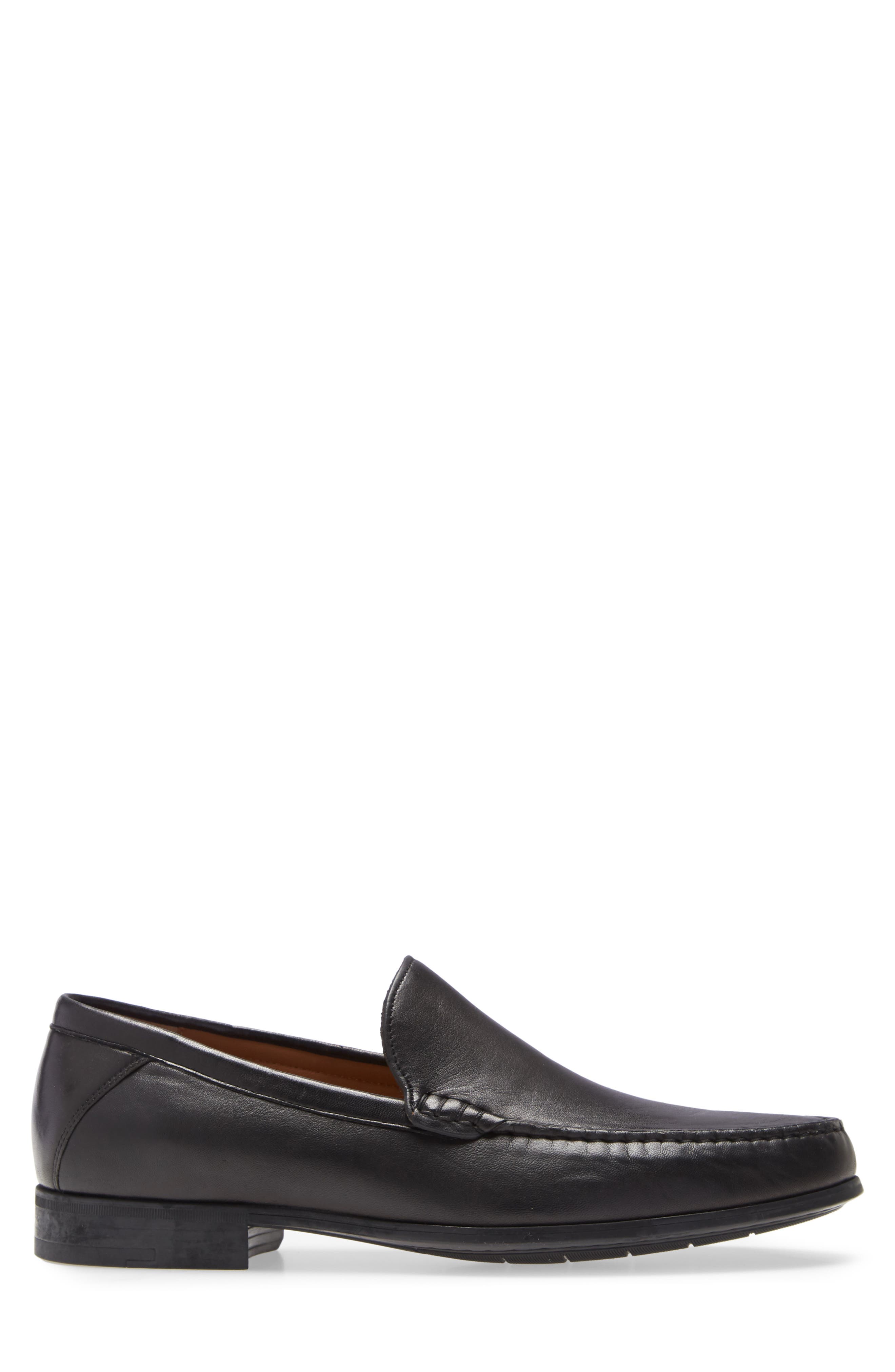 Johnston & Murphy Hawkins Venetian Loafer, Alternate, color, Black
