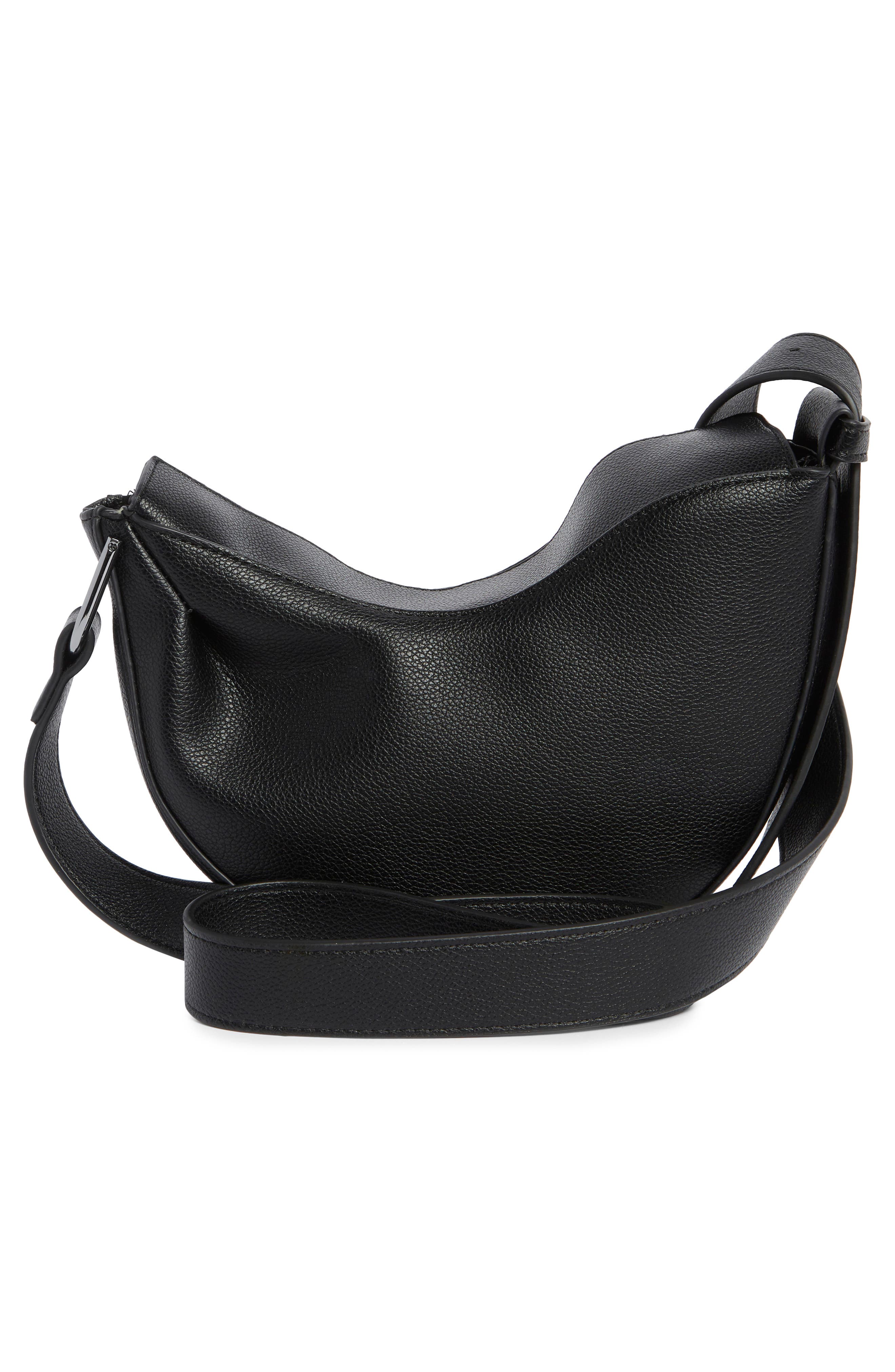 BCBG Faux Leather Shoulder Bag, Alternate, color, 