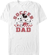 Mickey & Friends Mens Mickey & Friends Soccer Dad Ball T Shirt